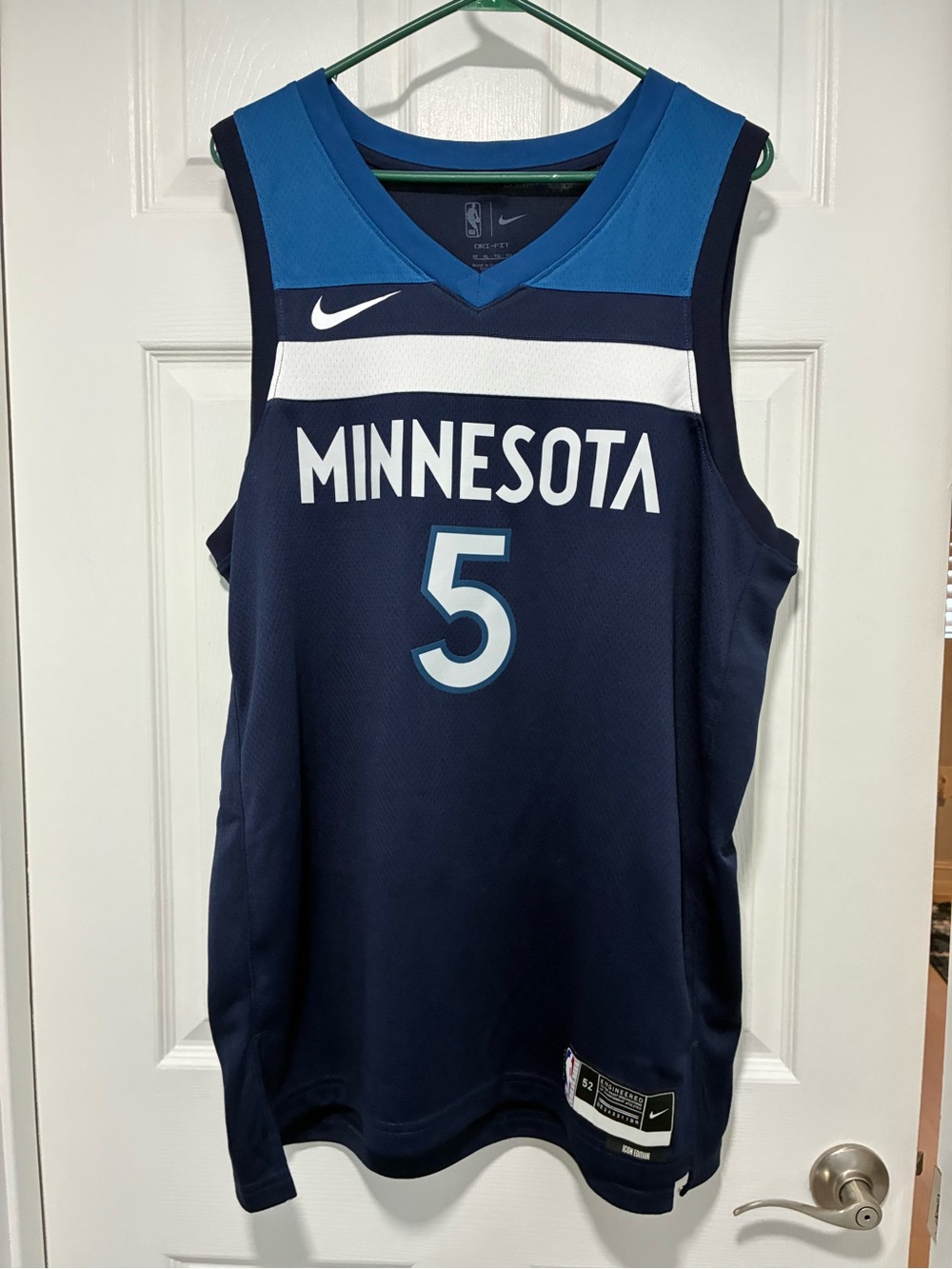 NBA Minnesota Timberwolves Anthony Edwards #5 Basketball Jersey, NWT